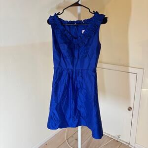 Lula Kate EUC Women's Bright Blue Cocktail Dress Fit & Flare Size 6